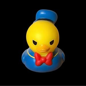 Yellow and Blue Donald Duck Rubber Duck
